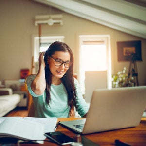 Woman on laptop